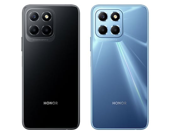 Honor X8 5G Midnight Black und Ocean Blue