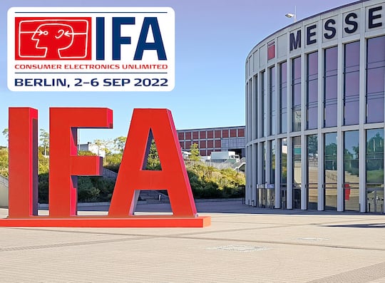 Vom 2. bis 6. September findet die IFA statt