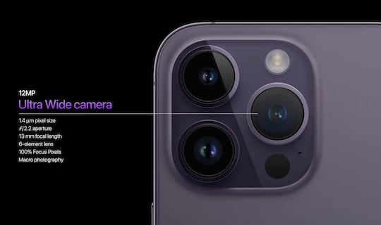 Kamerafunktionen der Pro-Modelle