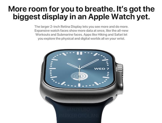 Sieht so die Apple Watch Pro aus?
