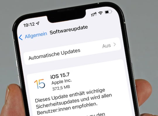 Neben iOS 16 auch iOS 15.7 verfgbar