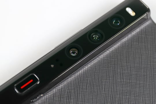 Huawei Mate Xs 2: Die vertikal angeordnete Kamera auf der Rckseite