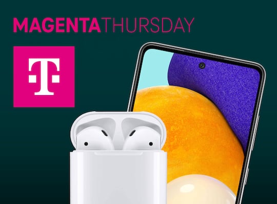 Gnstige Smartphones auch ohne Vertrag und gnstiges Zubehr bei der Telekom beim "Magenta Thursday"