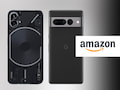 Nothing Phone (1) und Google Pixel 7 (r.) bei Amazon im Preischeck