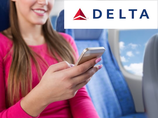 Gratis-Internet bei Delta Airlines