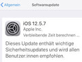 Apple aktualisiert iOS 12