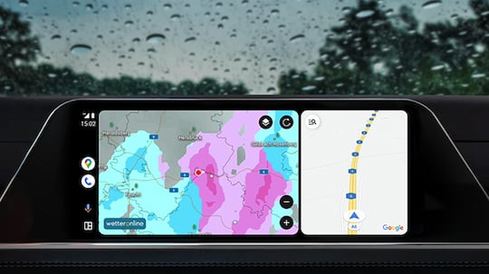 WetterOnline bei Android Auto