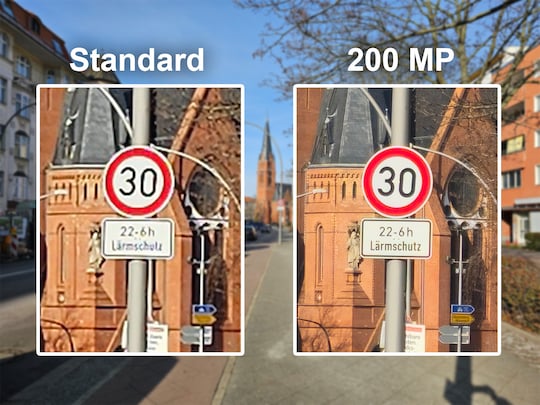 Standard- vs. 200-Megapixel (Aufnahme 2)