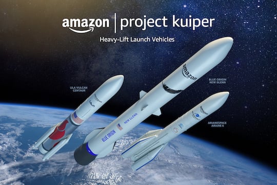 Amazon Kuiper kommt in Fahrt