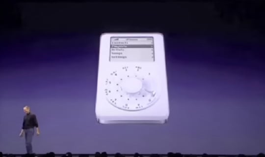 Apple Grnder Steve Jobs erlaubte sich einen Scherz: Foto eines so nie realisierten Ur-iPhones.