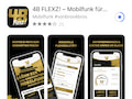 Der 4B Flexz! Tarif von 4Bro kann nur ber eine App bestellt und verwaltet werden.