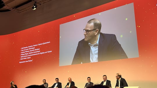 Prsentierte sich erstmalig in der ffentlichkeit: Der neue Vodafone-Deutschland-Chef Philippe Rogge