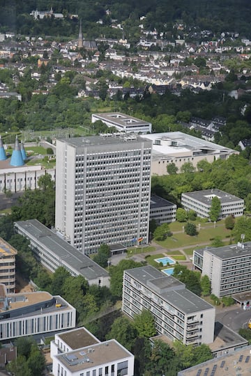 Das Hochhaus der Bundesnetzagentur im Bonner Tulpenfeld hat bestes Netz.