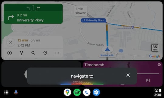 Neue Google Assistant Anzeige bei Android Auto