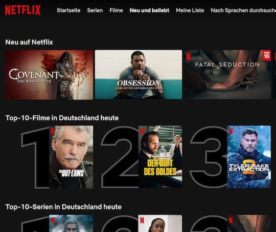 Deutsche geben weniger Geld fr Netflix und andere Streaming-Offerten aus