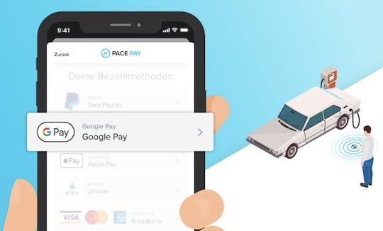 Pace Drive untersttzt jetzt Google Pay