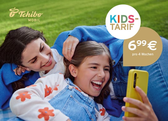 Der neue Kids-Tarif von Tchibo mobil