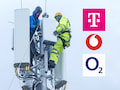 Wochenberblick: Mobilfunknetzausbau von Telekom, Vodafone und o2