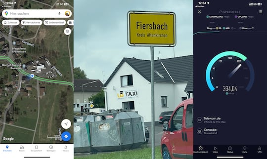 Fiersbach, Kreis Altenkirchen: Die Telekom versorgt den Ort.