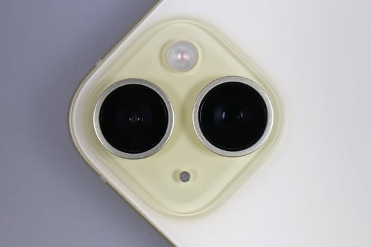 Die Dual-Kamera des iPhone 15 Plus