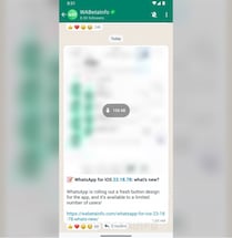 WhatsApp entwickelt Antworten auf Updates