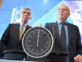 Die letzte 5G-Frequenzauktion wurde noch vom damaligen BNetzA-Prsidenten Jochen Homann (rechts) geleitet.