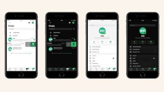 Neues WHatsApp-Design fr iOS
