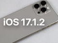 iOS 17.1.2 zeigt sich