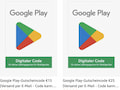 Google Play: Gutschein-Code-Aktion bei Amazon