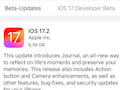 iOS 17.2 als Release Candidate verfgbar