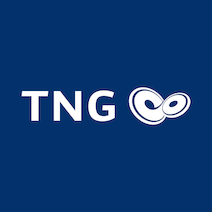 Das Logo des Netzbetreibers TNG in Kiel