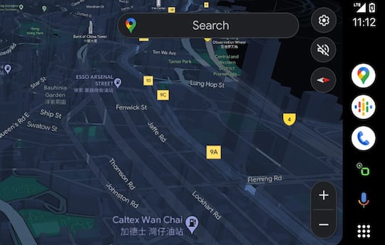 Neue Darstellung von Google Maps bei der Navigation