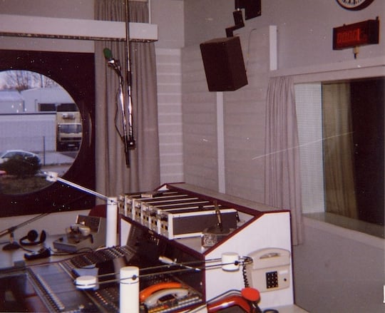 Studio von Radio 4 in der AKK-Sendezentrale in Ludwigshafen