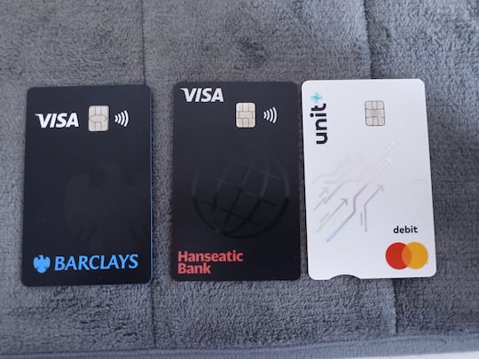 Die Hanseatic Bank GenialCard und die UnitPlus Mastercard sind Alternativen zu Barclays