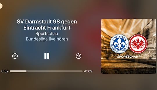 Bundesliga live ber das Car-HiFi-System