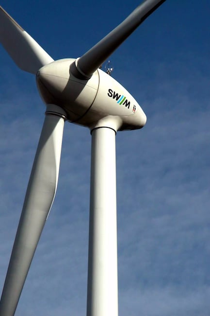 Die SWM erzeugen auch Strom aus Windkraft.