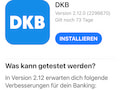 Nchstes Update fr die DKB App