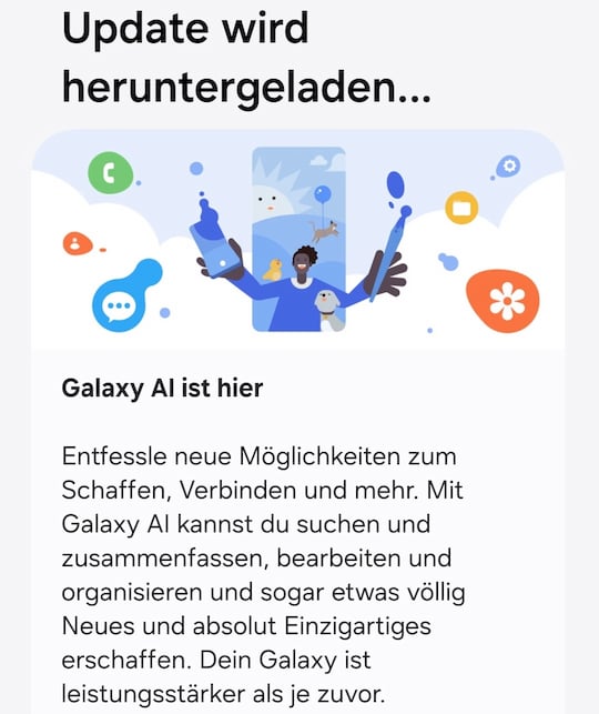 Galaxy AI verfgbar