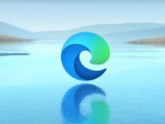 Das Logo des neuen Edge-Browsers auf der Basis von Chromium