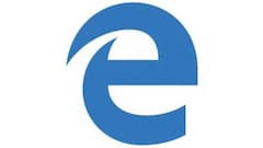 Das alte Logo von Microsoft Edge von 2015 bis 2020