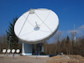 Einer von acht Uplinks des Eutelsat-Satelliten Ka-Sat in Berlin
