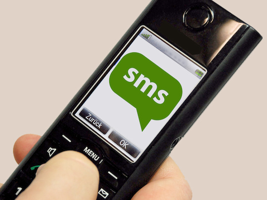 Rckblick: So funktionierte SMS ins und im Festnetz