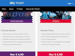 Neue Inhalte bei Sky Ticket