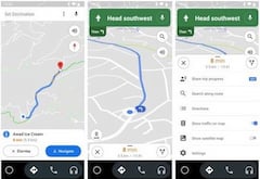 Google Maps fr Android Auto verbessert