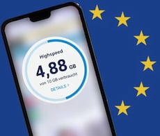 Mehr Datenvolumen im EU-Roaming