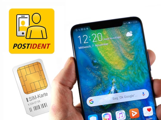 Prepaid-SIM-Karte mit Postident aktivieren und freischalten
