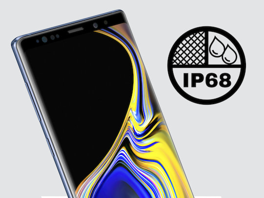 Das Samsung Galaxy Note 9 besitzt ein IP68-Zertifikat.