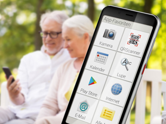 Senioren-Smartphones bieten angepasste Funktionen