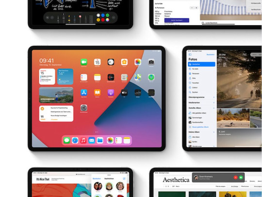 iPadOS auf dem Apple iPad