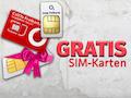 Gratis-SIM-Karten bei den Netzbetreiben